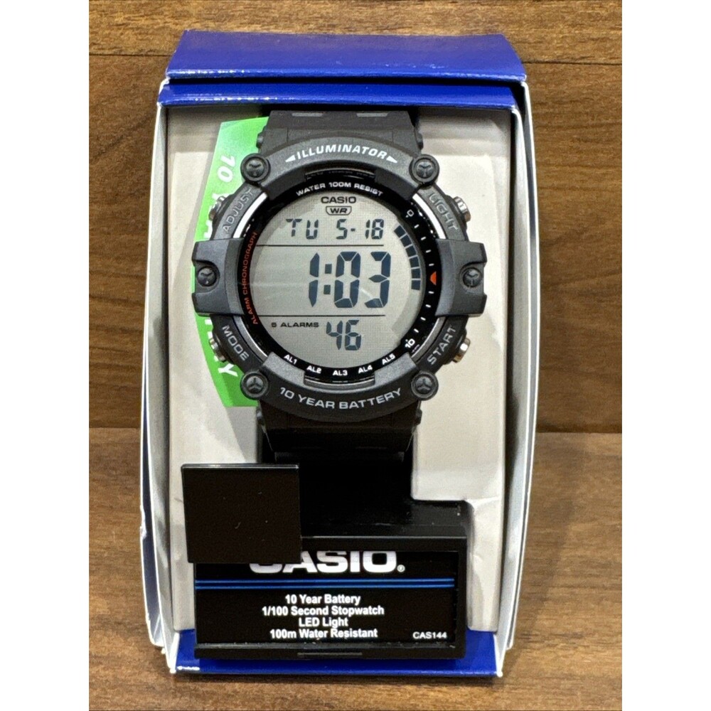 Illuminator AE1500WH Series | 10-Year Battery | LED Backlight | 5-Alarms | 1/100